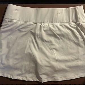 Women's White Tennis Skirt